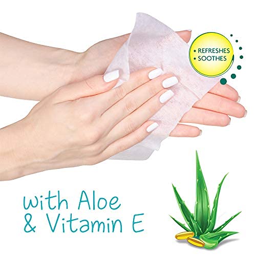 Coralite wipes in resealable pouch front for convenient on-the-go freshness