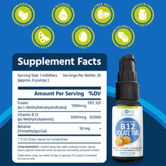 Droplets forming from Core Med Science liposomal spray illustrating precise delivery.