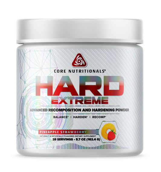 Core Nutritionals Platinum Hard bottle ready for daily workouts and recovery.
