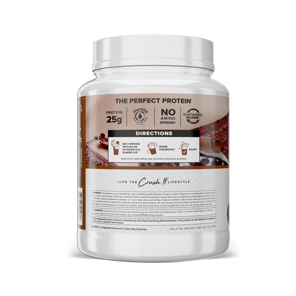 Core Nutritionals Pro Sustained Release label with enzymes, highlighting digestive support