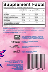 Core Nutritionals Pump label close-up featuring N03T and PeakO2 for performance support.