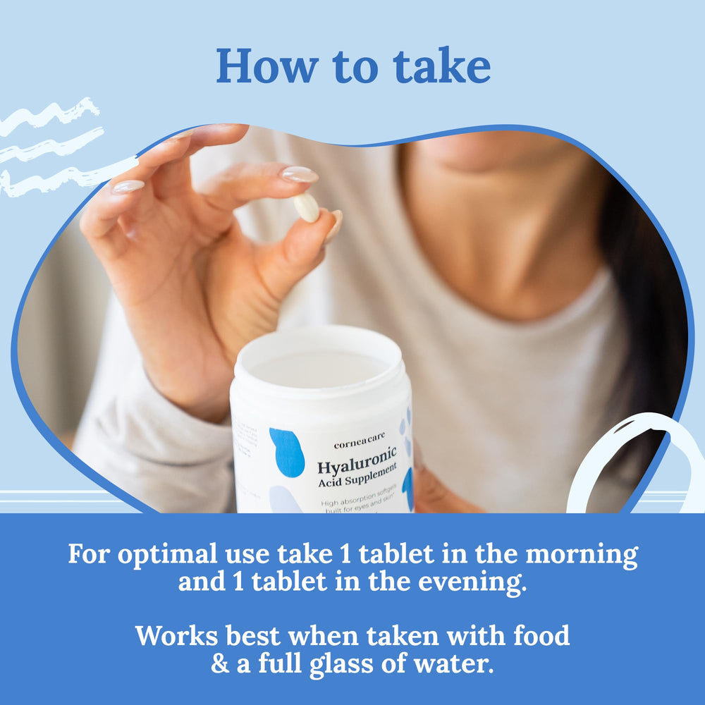 CorneaCare light swallow-friendly softgels ideal for regular use
