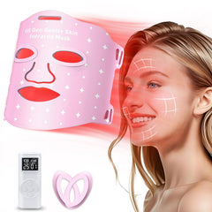 Coroever complete skincare kit box with red light mask