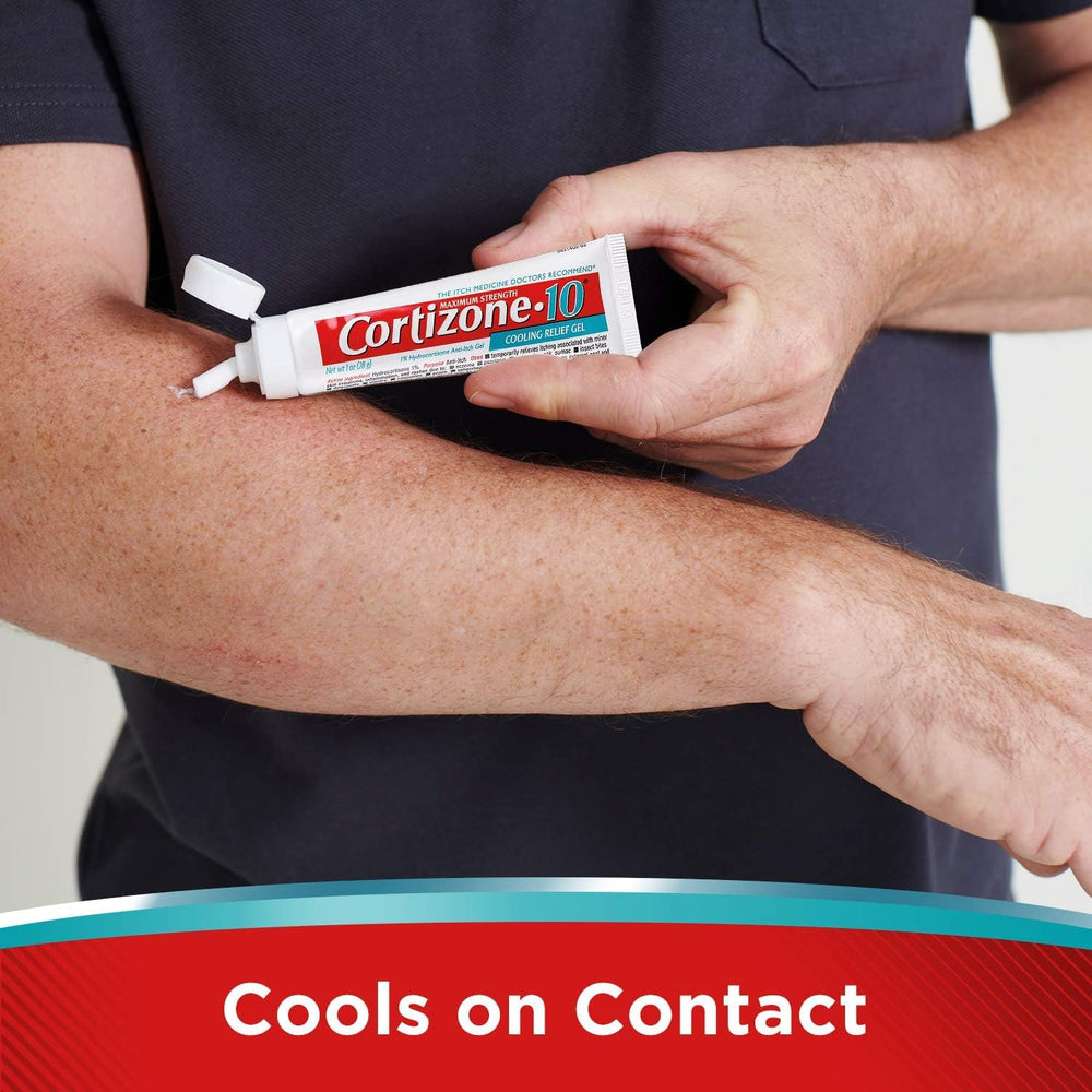 Cortizone-10 pack of 4 front image with multiple tubes