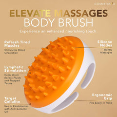Cosmetasa lemon essential oil note visual highlighting refreshing circulatory boost