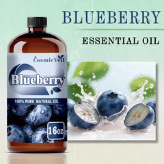 CosmicVeil Blueberry amber glass bottle preserves purity with UV protection.