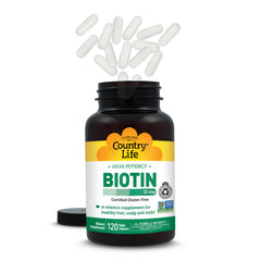 Country Life daily use dose image presents simple routine and convenient capsules