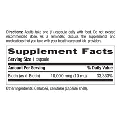 Country Life biotin keratin support image highlights hair, skin and nails benefits