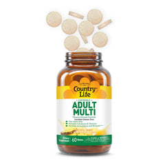 Country Life with coenzyme B-vitamins shown as core energy metabolism ingredients.
