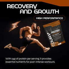 COURA creatine-enhanced protein shake highlights strength-focused nutrition for post-workout recovery