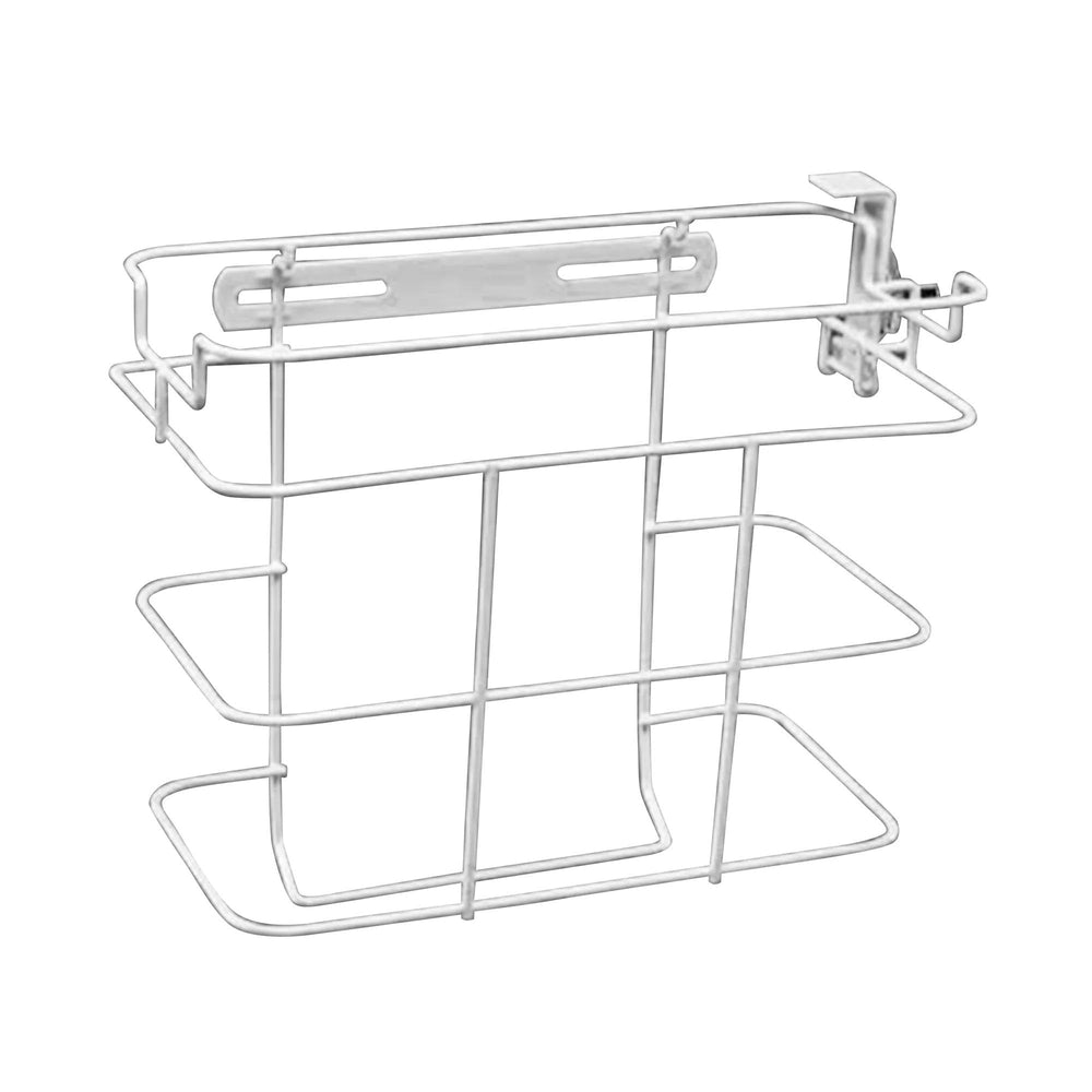COVIDIEN SharpSafety non-locking bracket maintains upright stability for in-room sharps containers