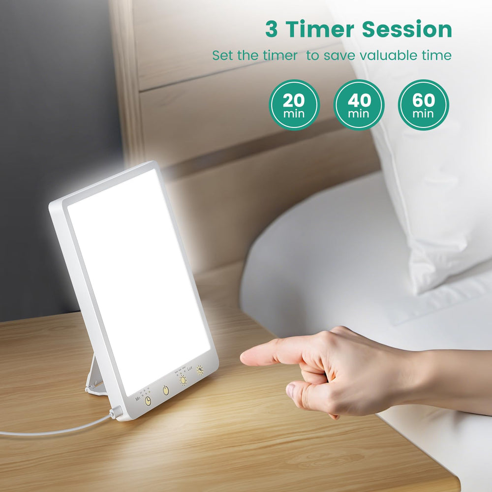 Covozon lamp demonstrates stand and wall-mount options for flexible placement