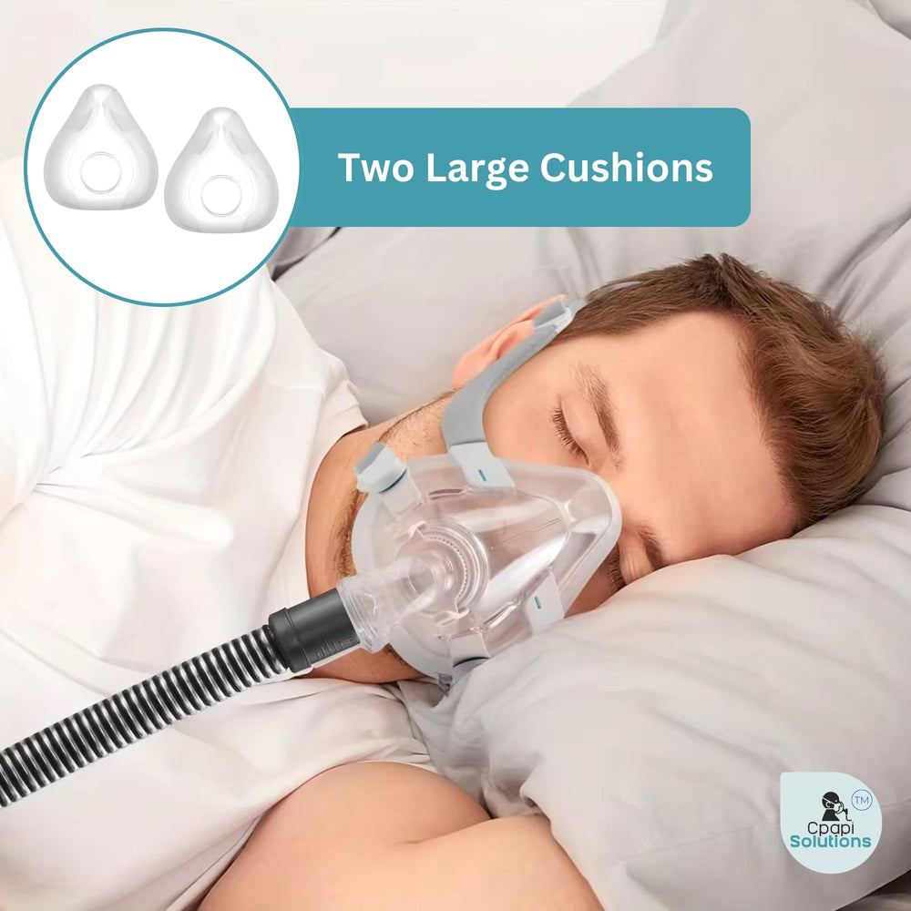 CPAPi Solutions F20 2-pack cushion for easy replacements.