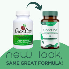 CranCap 36mg PACs capsule highlights high potency for cranberry benefits.