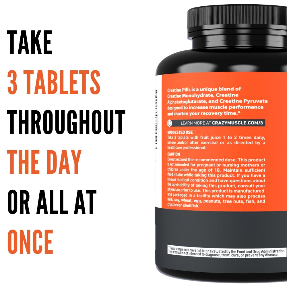 Crazy Muscle keto-friendly label on packaging