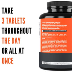 Crazy Muscle keto-friendly label on packaging