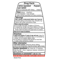 Create and Bundle calcium-enriched antacid with peppermint flavor for soothing stomach comfort.