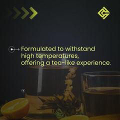 CreaTea lemon tea scoop emphasizes precise portions and smooth mixing.