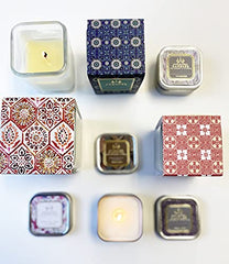 Creative Energy Candles massage candle application showing warming wax for skin.