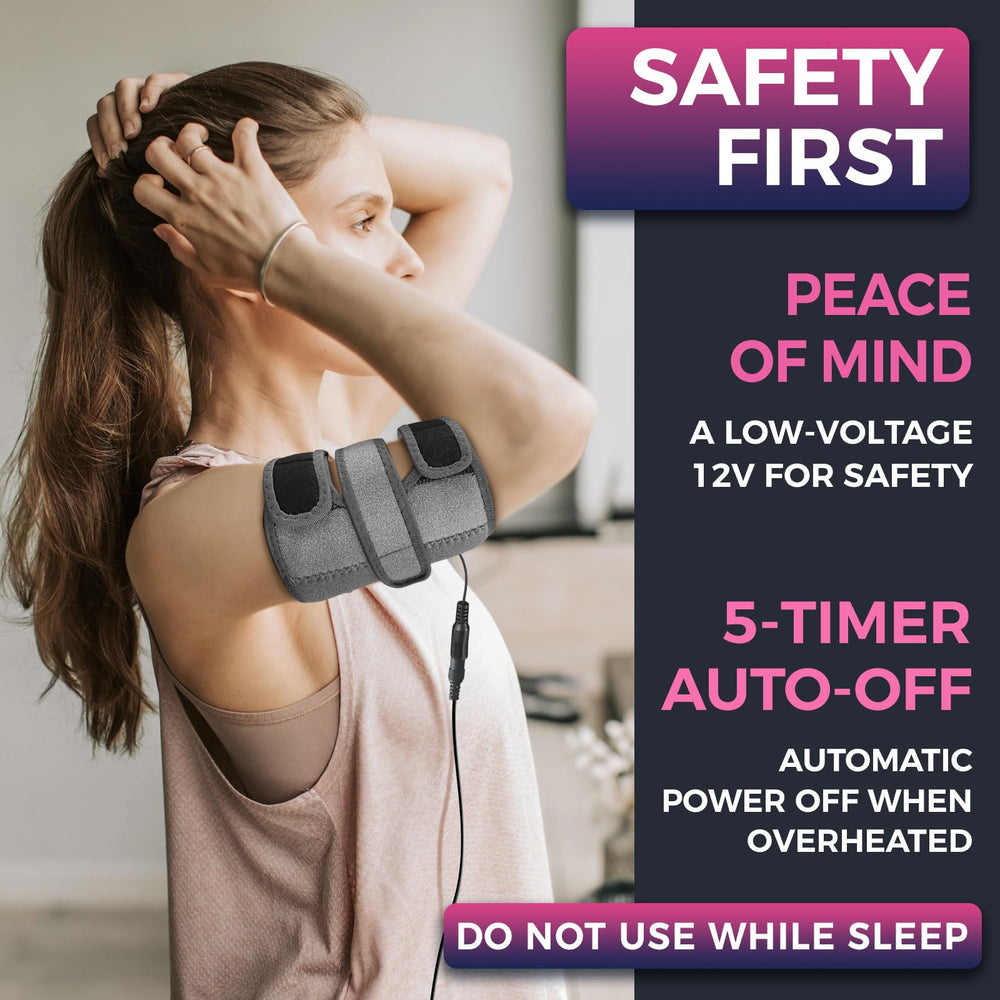 CREATRILL neoprene straps provide secure, flexible compression during use