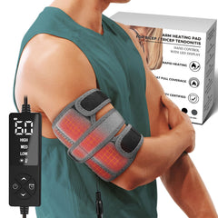 CREATRILL upper arm heating pad sleeve delivers soothing warmth for tense arm muscles