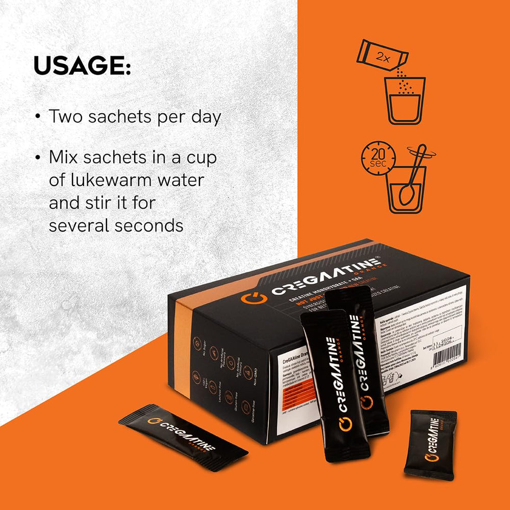 CreGAAtine Informed Sport certification badge on packaging