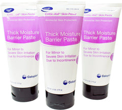 Critic-Aid Skin Paste barrier-tube-6oz protects sensitive perianal skin from moisture.
