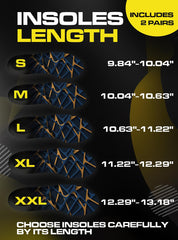 CRUVHEAL insoles feature a deep U-cup heel for stable foot positioning.