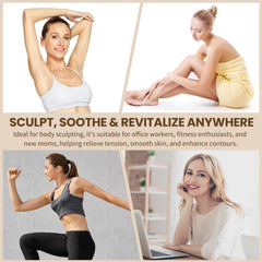 CRYSNATM bottom massage beads deliver targeted soothing micro-massages.