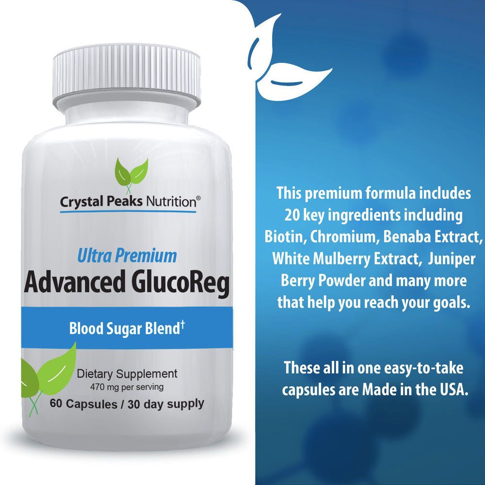 Crystal Peaks Nutrition blood-support capsules closeup showing easy-to-swallow daily supplement.