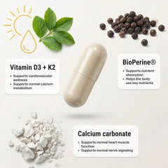 CRYSTAL PEAKS NUTRITION capsules ready for daily intake.