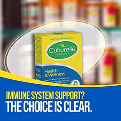 Adults taking Culturelle daily for digestive comfort and immune support.