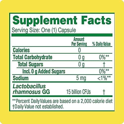 Culturelle gluten-free probiotic capsule image.