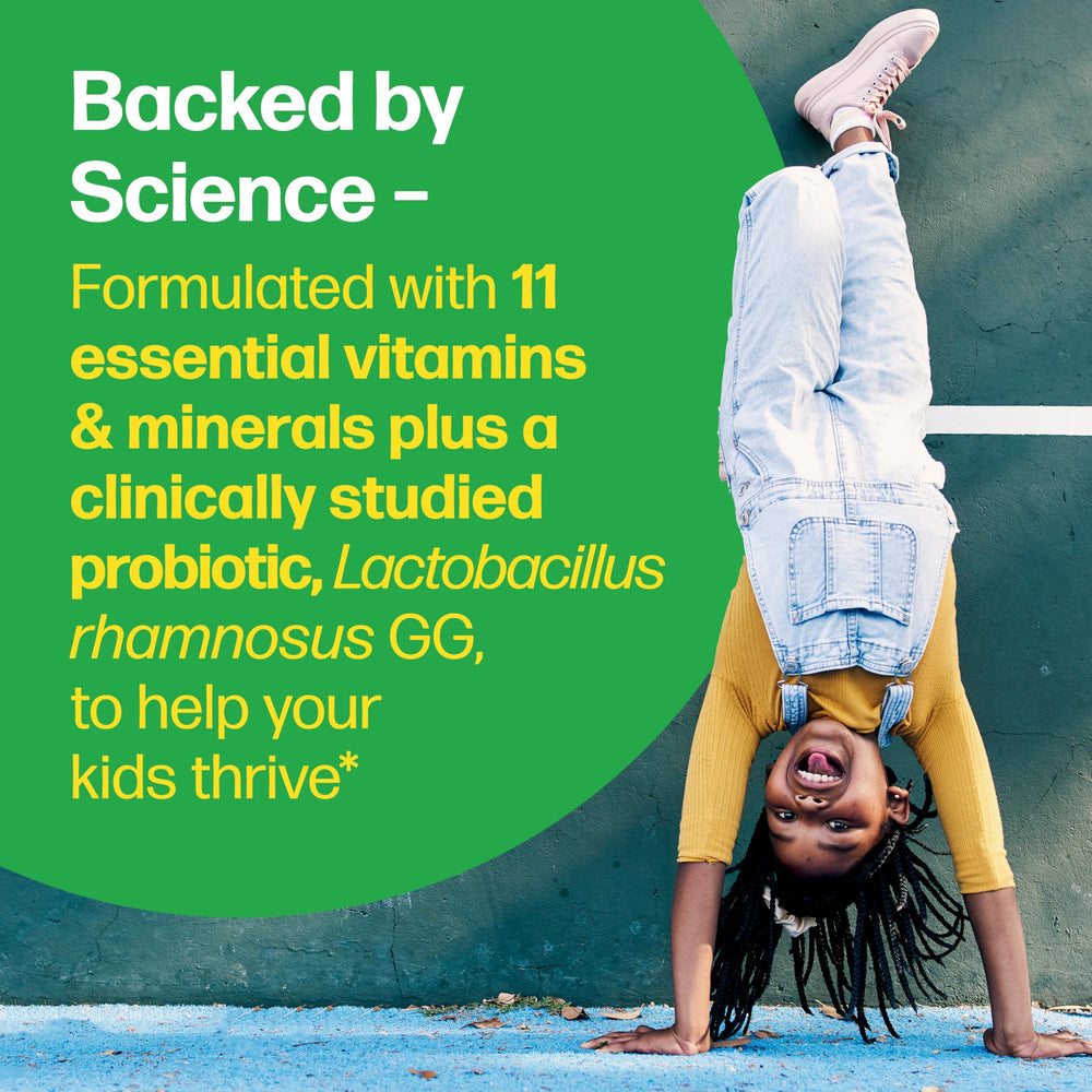 Daily dose of Culturelle chewables supports routines for families.