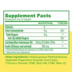 Culturelle Ultimate Strength capsules close-up, convenient daily probiotic.