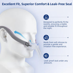 CUORD anti-leak seal supports quiet, consistent sleep.