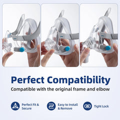 CUORD replacement cushion provides a reliable seal for calmer nights.