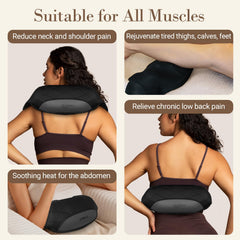 CuPiLo compact ergonomic design fits home or travel setups for neck massage
