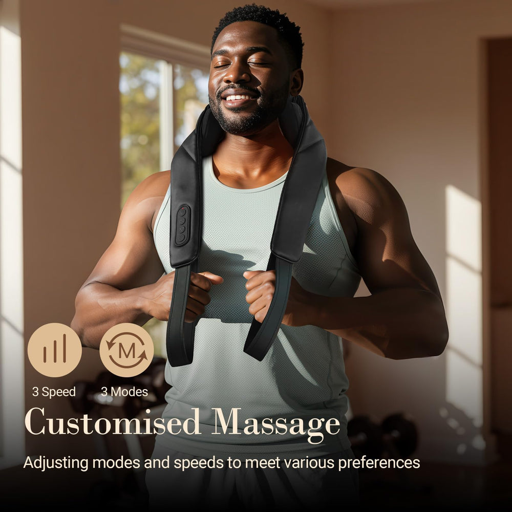 CuPiLo massager showing three speed modes for personalized therapy
