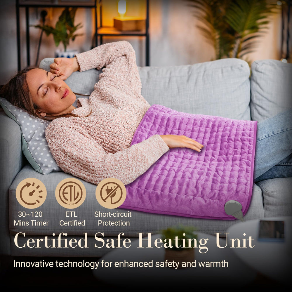 CuPiLo heating pad machine-washable cover for easy care