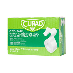 CURAD hypoallergenic tape label highlights skin-friendly adhesive
