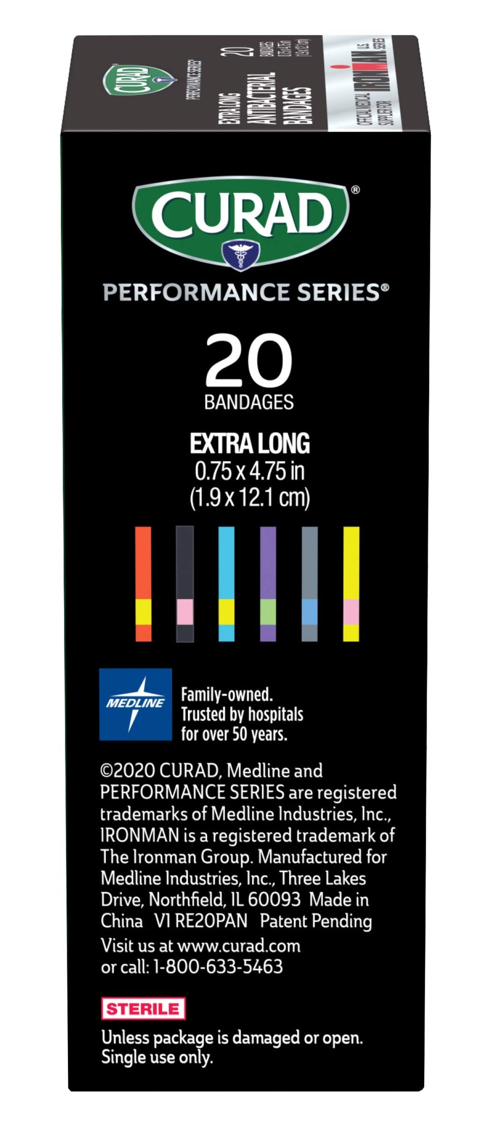 CURAD Performance Series bandages offer 3x absorption for better wound management
