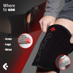 Curalight 15-minute auto-shutoff promotes safe short sessions.