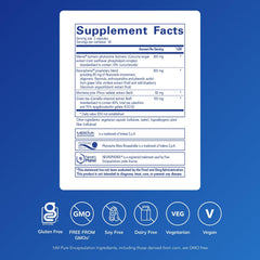 CurcumaSorb Mind capsules close-up suggesting cognitive sharpness.