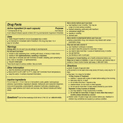Curist Esomeprazole 20mg pack back with dosage information