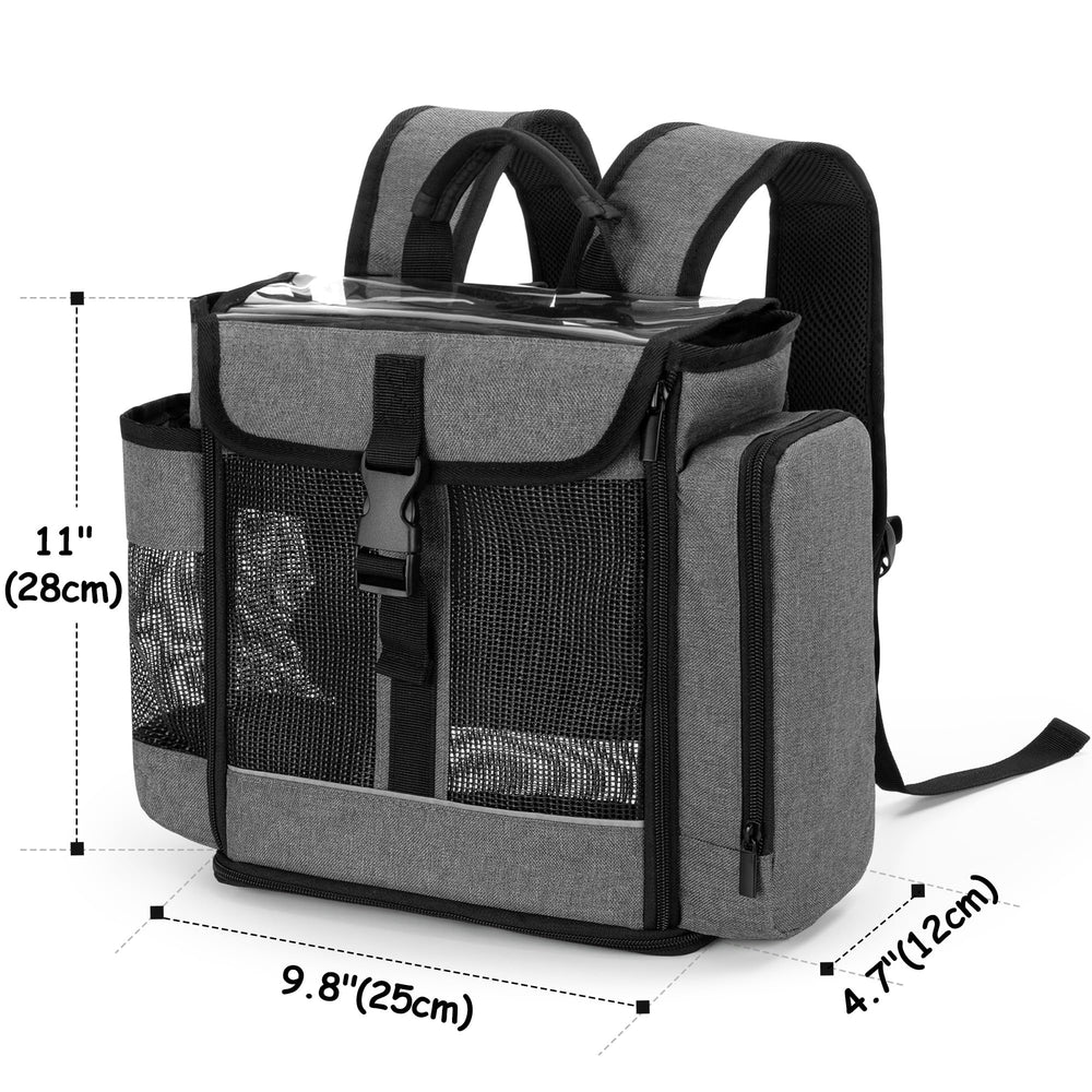 CURMIO side pockets hold cables, cannulas, and small accessories.