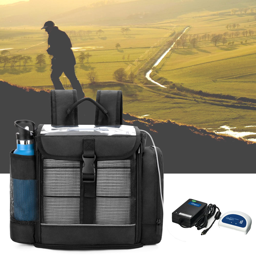 CURMIO padded comfort handles and straps support hands-free errands and outdoor activities.