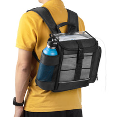 CURMIO side pockets keep cables, batteries, and small essentials organized on the go.
