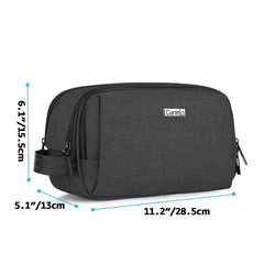 CURMIO CPAP travel bag dimension label helps verify packing space.
