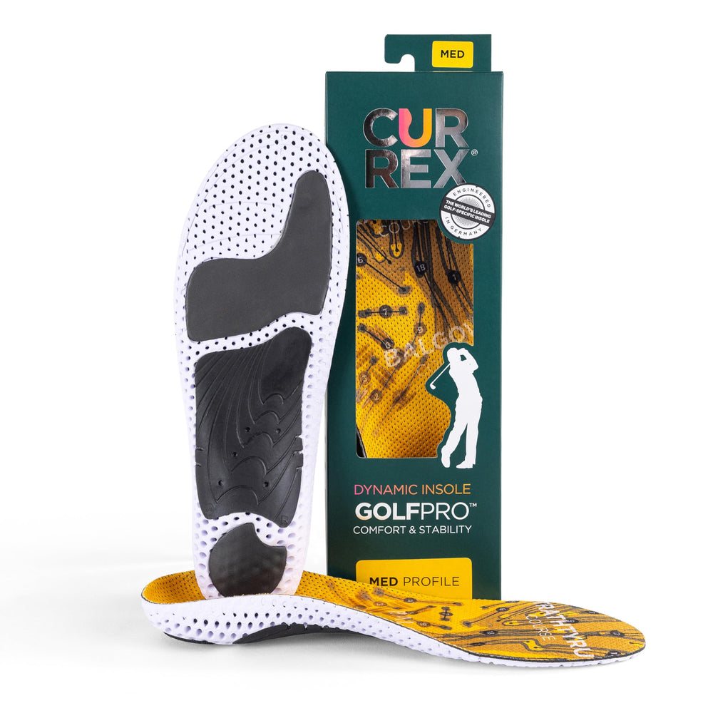 CURREX GolfPro insoles balance focus improves stance and swing control on the course